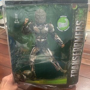 Disguise Transformers Rhinox Costume - Gray, Silver, Green